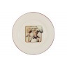 Тарелка обеденная Шеф-повар - TLY802-1-CHEF-AL Terracotta