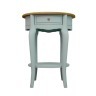 Овальный столик Leontina голубой ST9331B-ET