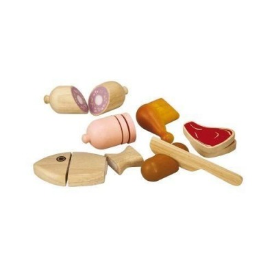 Деревянный игрушечный набор Мясо (k3457)