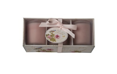 Свечи ароматические "Роза" 16,5х7х5,5 (00001933)