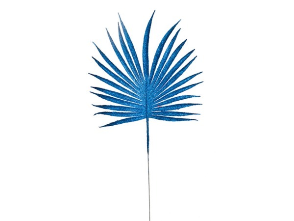 Изделие декоративное "пальмовый лист" длина=27см. синий Huajing Plastic (241-2311) 