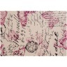 Скатерть "палермо" 140х180см, 100% хлопок,бордо, кружево розовое Оптпромторг Ооо (850-847-2) 