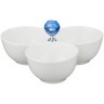 Менажница 3-хъсекционная диаметр=20 см.высота=10 см. Porcelain Manufacturing (62-066) 