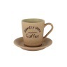 Чашка с блюдцем Кантри Хоум - AL-430F8556-1-LF Anna Lafarg LF Ceramics