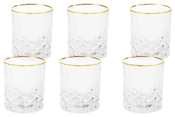 Набор: 6 стаканов для виски Уэльс Same ( SM3792_9748AL )