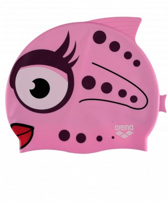 Шапочка для плавания AWT Fish Stella/Pink, силикон, 91915 91 (259997)