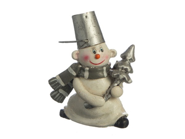 Фигурка "снеговик" 6*3.5*8 см.без упаковки Polite Crafts&gifts (156-396) 