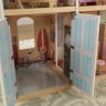 Деревянный кукольный домик "Роскошь", с мебелью 34 предмета в наборе и с гаражом, для кукол 30 см (65954_KE)