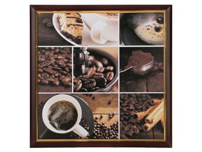 Картина  "коллаж кофе" 40*40см. (562-119-56) 
