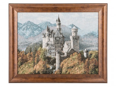 Гобеленовая картина "замок нойвайнштайн" 54х44см. (404-415-20) 