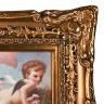 Картина "дама с ангелом" 90*60 см. багет 120*90 см. Frame Factory (107-174-3) 