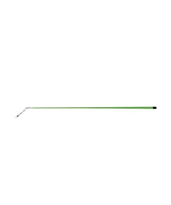 Палочка для ленты для художественной гимнастики АВ215, 56 см, с карабином, зеленая (151302)