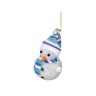 Фигурка с подсветкой "снеговик" 8*8 см.высота=10 см Polite Crafts&gifts (786-090) 