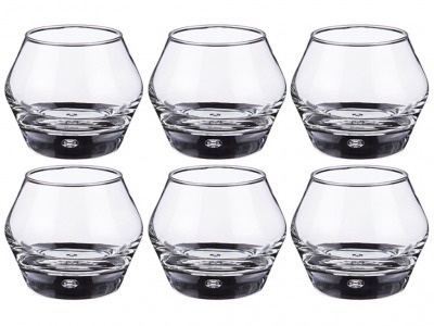 Набор стаканов для виски из 6 шт. "brek" 360 мл. высота=9 см. Durobor Group (617-083) 