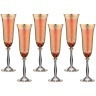 Набор бокалов для шампанского из 6 шт. "буэно" 200 мл.высота=25 см. Ryszard Mustwito (666-039) 