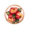 Вешалка для кухонных полотенец "томаты"диаметр=15 см Ceramiche d'Arte Orgia (335-034)