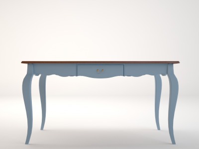 Большой голубой стол "Leontina" ST9337MB-ET