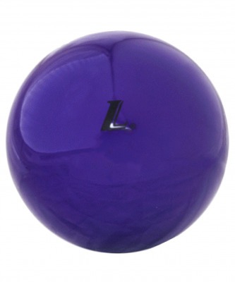 Мяч для художественной гимнастики SH5012, 18 см, фиолетовый глянцевый (85672)