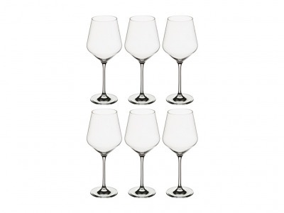 Набор бокалов для вина из 6 шт. "элизабет" 400 мл.высота=22 см. Aurum-Crystal S.r.o. (614-522) 