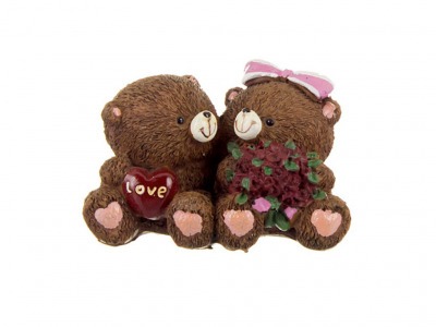 Фигурка "lovely bears" 9*6.2*6 см. Polite Crafts&gifts (156-163) 