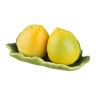 Набор для специй 2 пр. на подставке "лимон" 16*8 см. высота=8 см. Hebei Grinding (490-106) 