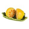 Набор для специй 2 пр. на подставке "лимон" 16*6 см. высота=9 см. Hebei Grinding (490-052) 