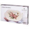 Блюдо-шубница "корейская роза" 28*17.5*4.5 см Agness (358-875)