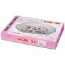 Блюдо-шубница "корейская роза" 28*17.5*4.5 см Agness (358-875)
