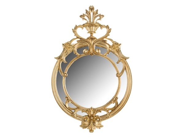 Зеркало настенное позолоченное 36*56 см. Euromarchi (290-019)