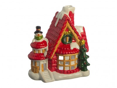 Фигурка "домик перед рождеством" 11*6.8*13см Polite Crafts&gifts (156-563) 