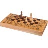 Набор игр 3 в 1 "рыцари": шахматы, шашки, нарды 50*50 см (кор=6шт.) Фотьев В.а. (28-337)