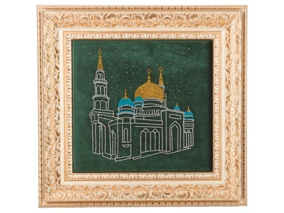 Картина со стразы московская соборная мечеть , 50x52см (562-209-51) 