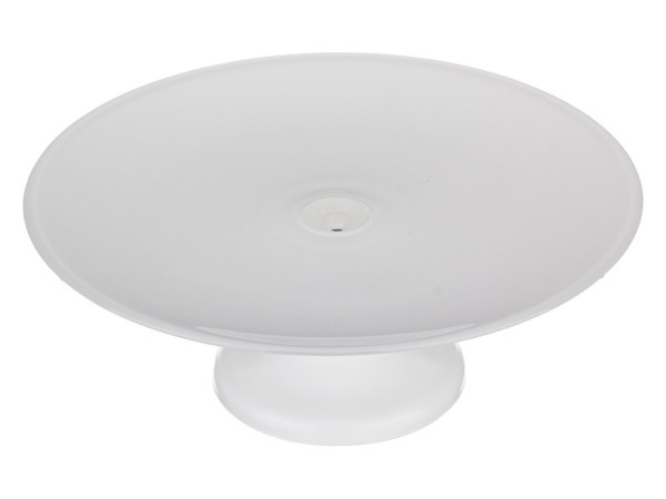 Тортовница "модерн" белая диаметр=28 см.высота=10 см. Franco S.r.l. (316-896) 