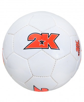 Мяч футбольный Advance №5 white-orange 127048 (95982)