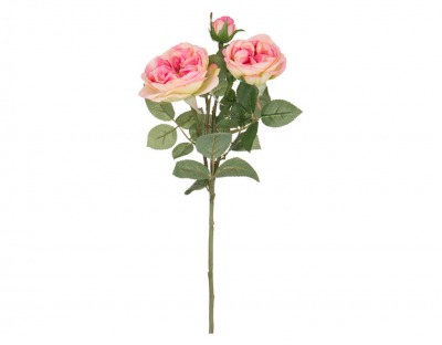 Цветок искусственный "ветка розы" длина=60 см. Silk-Ka B.v. (654-205) 