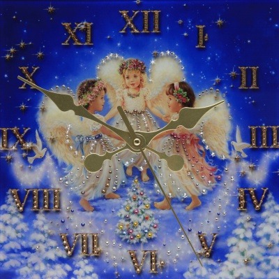 Часы Рождественские ангелы (1763)