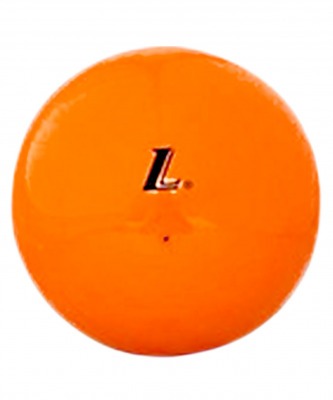 Мяч для художественной гимнастики  D15, 15 см, оранжевый глянцевый (85676)