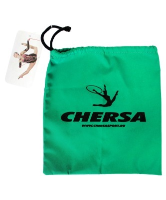 Чехол для скакалки для художественной гимнастики, зеленый (120233)