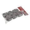 Набор металлических губок 6 шт., вес 6*20 гр. без упаковки Ningbo Liao (705-075) 