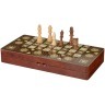 Игра для взрослых "шахматы+шашки+нарды" 39,5*19,4*5,8 см Lefard (446-116)