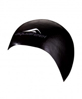 Шапочка для плавания (силиконовая) AquaFeel Silicon CAP 3046-20 (черная) (97377)