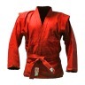 Куртка для самбо JS-302, красная, р.3/160 (157105)