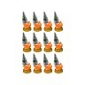 Комплект из 12-ти фигурок "собачка" 4*3,5*5 см. Chaozhou Fountains&statues (252-820) 