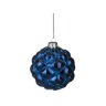Декоративное изделие шар стеклянный диаметр=8 см. высота=9 см. цвет: синий Dalian Hantai (862-098) 