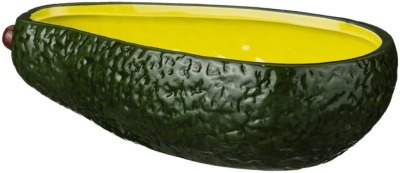 Блюдо для запекания "авокадо" 500 мл. 20,5*11,5 см. высота=6 см. коллекция "il raccolto" Agness (490-317)
