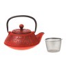 Заварочный чайник чугунный "red star"  с эмалированным покрытием внутри 400 мл. LEFARD (734-026)