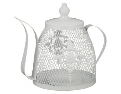 Кашпо-подсвечник для цветов "чайник" 20*14 см. Baihui Rattan (158-151) 