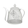 Кашпо-подсвечник для цветов "чайник" 20*14 см. Baihui Rattan (158-151) 
