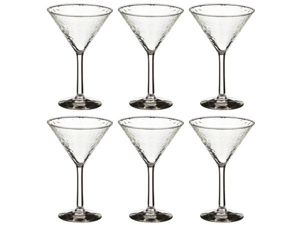 Набор бокалов для коктейлей из 6 шт. "glam" 250 мл. высота=16,9 см. DUROBOR (617-070)