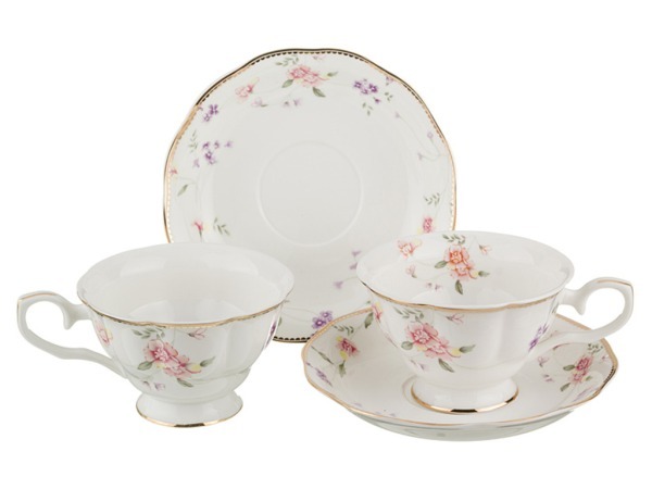 Чайный набор на 2 персоны 4пр "пасадена" 200мл Porcelain Manufacturing (779-091) 